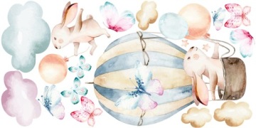 наклейки стикер стены для детей Воздушные шары 200