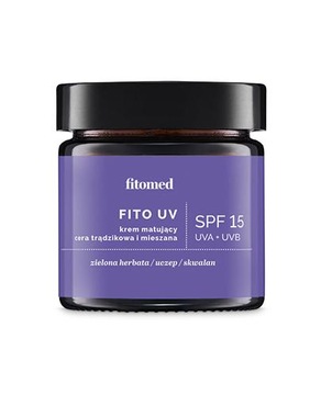 Fitomed FITO UV Krem matujący SPF 15 do cery trądzikowej i mieszanej 55 g