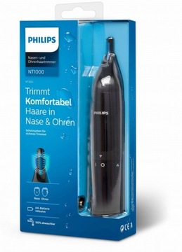 ТРИМЕР ДЛЯ УШЕЙ И НОСА PHILIPS NT1650/16V