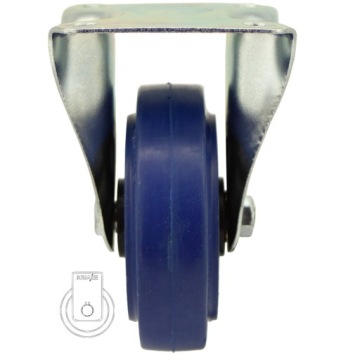 НАБОР ИЗ 4 ШТ. Полочная тележка WHEELS fi 100 123POGUN100