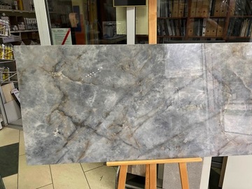 płytka 60x120 Poler Kamień Onyx Costa Blue Gold