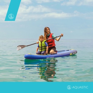 Deska do pływania SUP AQUASTIC perth 325cm zestaw WIOSŁO POMPKA PLECAK