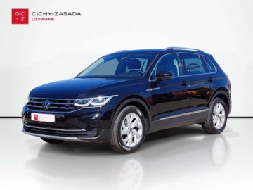 Volkswagen Tiguan II SUV Facelifting 1.5 TSI 150KM 2023 Volkswagen Tiguan 1.5TSI 150KM Elegance SalonPL SerwisASO Acc Virtual Matr
