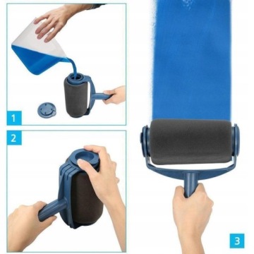 Валик 4 в 1 + 3 щетки для чистки