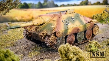 Jagdpanzer 38t Hetzer 28 мм миниатюры ночного неба