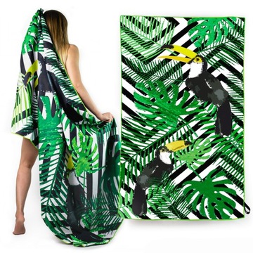 БЫСТРОСУХОЕ СПОРТИВНОЕ ПОЛОТЕНЦЕ ИЗ МИКРОФИБРЫ ДЛЯ БОЛЬШОГО БАССЕЙНА НА ПЛЯЖЕ