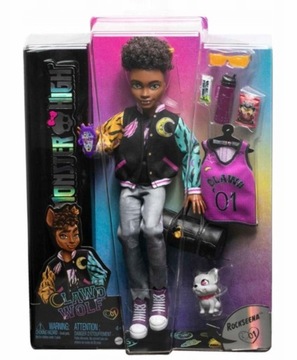 Lalka Mattel Monster High Clawd Wolf 29 cm