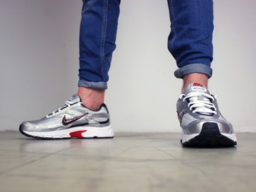 Мужские кроссовки Nike Initiator, спортивные кроссовки, УДОБНЫЕ для повседневной носки, серебристые.