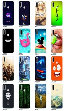 ЗАДНЯЯ ФОТО КОРПУС КОРПУСА Крышка PATTERNS GLASS 9H для Oppo A31 2020