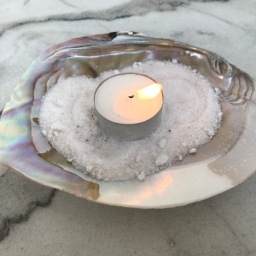 Декоративный держатель для ароматических палочек из белого шалфея