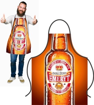 FARTUCH prezent DLA EMERYTA EMERYTKI na emeryturę