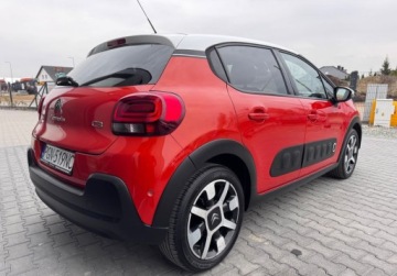 Citroen C3 III Hatchback 1.2 PureTech 82KM 2017 Citroen C3 bezwypadekserwisSHINEjak nowe 1.2 Benzyna 82KM, zdjęcie 7