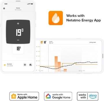 NETATMO NTH01-AMZ УМНЫЙ WI-FI ТЕРМОСТАТ