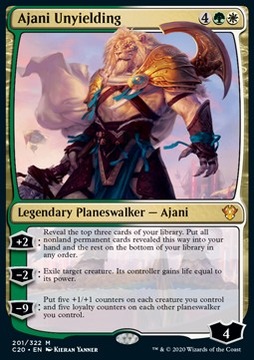 Ajani Unyielding - planeswalker @@@@