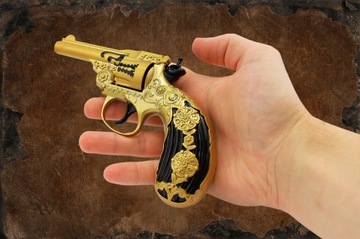 МЕТАЛЛИЧЕСКИЙ РЕВОЛЬВЕР, ПИСТОЛЕТ ROCK CAPPING + PRIMER 288 FREE SHOT