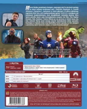 МСТИТЕЛИ 1–4 MARVEL STUDIOS, 5xblu-ray КОЛЛЕКЦИЯ