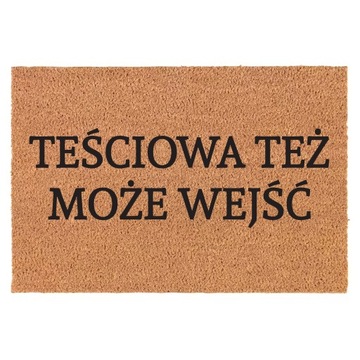 WYCIERACZKA TEŚCIOWA wejściowa kokosowa