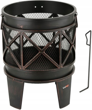 LUND 99702 СТАЛЬНАЯ САДОВАЯ ПЕЧЬ. ПЛИТА 42СМ