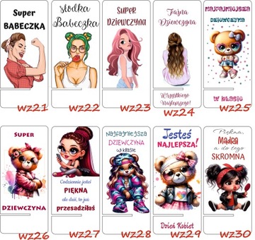 Stojak na telefon DZIEŃ Kobiet uchwyt smartfon prezent dla dziewczyn