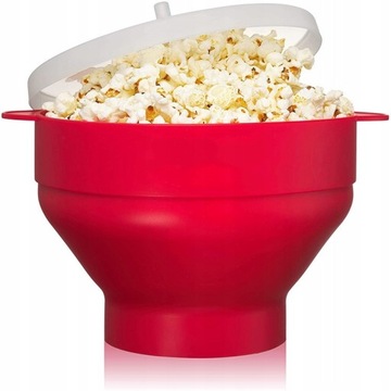 Miska silikonowa do robienia Popcornu w Mikrofali