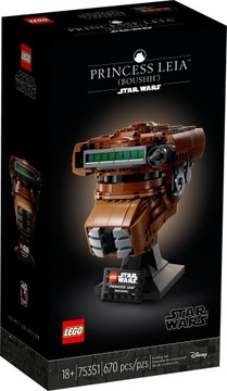 75351 LEGO Star Wars - Hełm księżniczki Lei