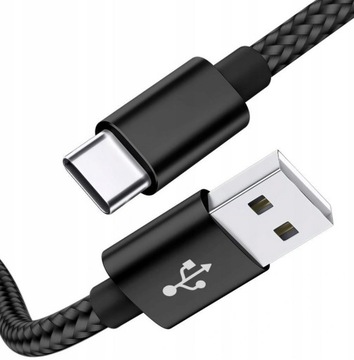 Kabel typ-c quick charge 3.0 szybkie ładowanie transmisja 1m 1451