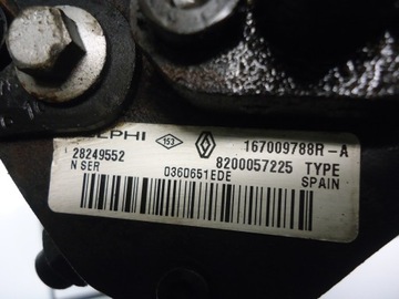 RENAULT MEGANE CLIO SCENIC 1.5DCI ČERPADLO VSTŘIKOVAČE 8200057225