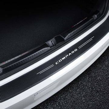 5 Наклейка на порог автомобиля Jeep COMPASS