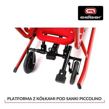 ПЛАТФОРМА ADBOR С КОЛЕСАМИ ДЛЯ ПОЛОЖЕНИЙ PICCOLINO