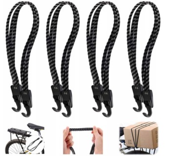 GUMY NA BAGAŻNIK ROWEROWY EKSPANDERY BAGAŻNIK ROWER MOCNE 60cm