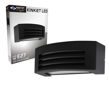 Lampa kinkiet E27 ogrodowy elewacyjna zewnętrzna LED