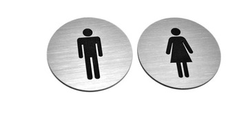 WC, TOALEA DAMSKA I MĘSKA - KOMPLET !