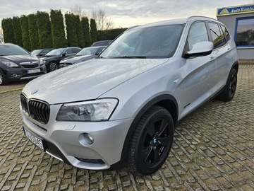 BMW X3 F25 SUV 2.0 20d 184KM 2012 BMW X3 2,0 diesel 184KM automat nawigacja xdrive