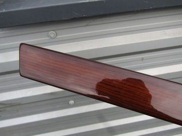 4 MERCEDES W124 ДЕРЕВЯННАЯ ОБИВКА ДВЕРИ ЛЕВАЯ ПЕРЕДНЯЯ ZEBRANO 1994 г.