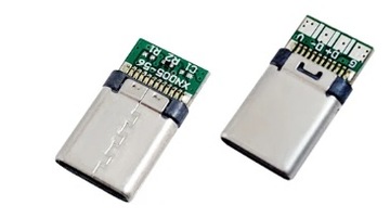 Разъем USB Type C Разъем USB C 3.1 Черный