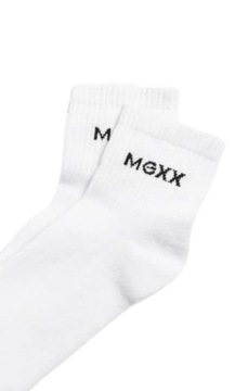 Mexx bawełniane białe skarpetki 39-42