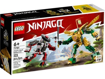 LEGO Ninjago Starcie Lloyda z Mechem EVO 71781