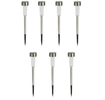 Lampy ogrodowe Solarne Ø 5,5 x 36 cm 7 szt