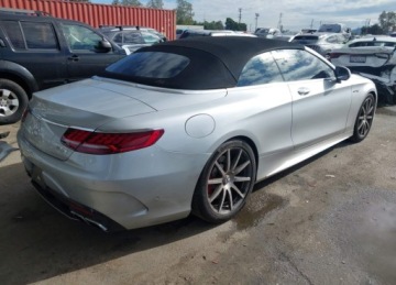 Mercedes Klasa S W222 Cabrio Facelifting AMG 4.0 AMG S63 612KM 2018 Mercedes-Benz Klasa S MERCEDES-BENZ AMG S 63 4MATIC 4.0 Benzyna 611KM, zdjęcie 1