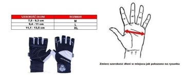 ПЕРЧАТКИ ДЛЯ ТРЕНИРОВОЧНОГО ЗАЛА ПЕРЧАТКИ ДЛЯ СИЛОВЫХ УПРАЖНЕНИЙ BUSHIDO M