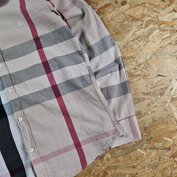 Koszula z Długim Rękawem BURBERRY Designerska Nowy Model Męska XL