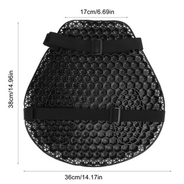 Универсальная 3D комфортная гелевая подушка для мотоцикла