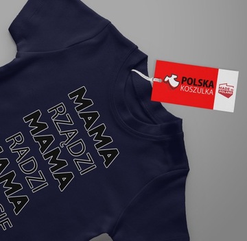 T-SHIRT KOSZULKA NA DZIEŃ MAMY BLUZKA DAMSKA 2XL PREZENT JAKOŚĆ