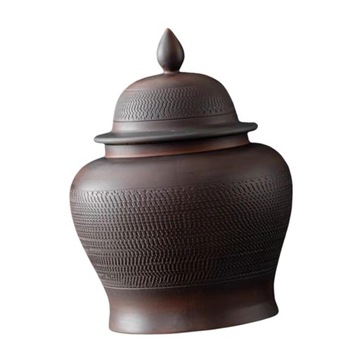 Gliniany słoik imbiru w starożytnym stylu chińskim 18 cm x 24 cm