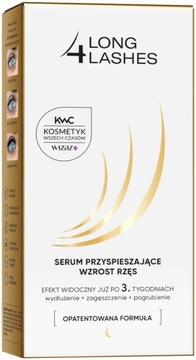 Сыворотка для ресниц Long 4 Lashes Enhancing Eyelash Serum, ускоряющая рост ресниц, 3 мл