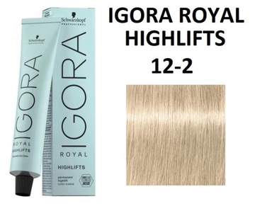 SCHWARZKOPF FARBA IGORA ROYAL HIGHLIFTS 12-2 60ML