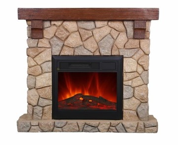 KOMINEK ELEKTRYCZNY EL FUEGO VILLACH 1.5kW DUŻY n1