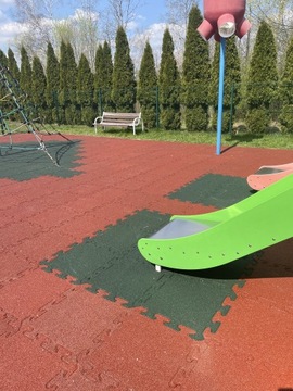 Резиновые пазлы для игровых площадок и террас - Товар PL