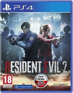 RESIDENT EVIL 2 REMAKE PS4 / PS5 - PL - NOWA - PŁYTA Blu-Ray