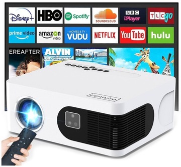Projektor mini Rzutnik WiFi Android TV FULL HD 4K 18000lm Autofocus Zenwire